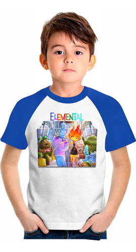 Camiseta Elementos Filme Cinema Fogo Agua Gota Elemental #6